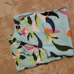 a new day Tropical Print Wide Leg Pants - Multicolor